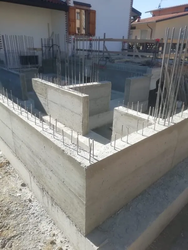 Fondazioni e strutture in cemento armato