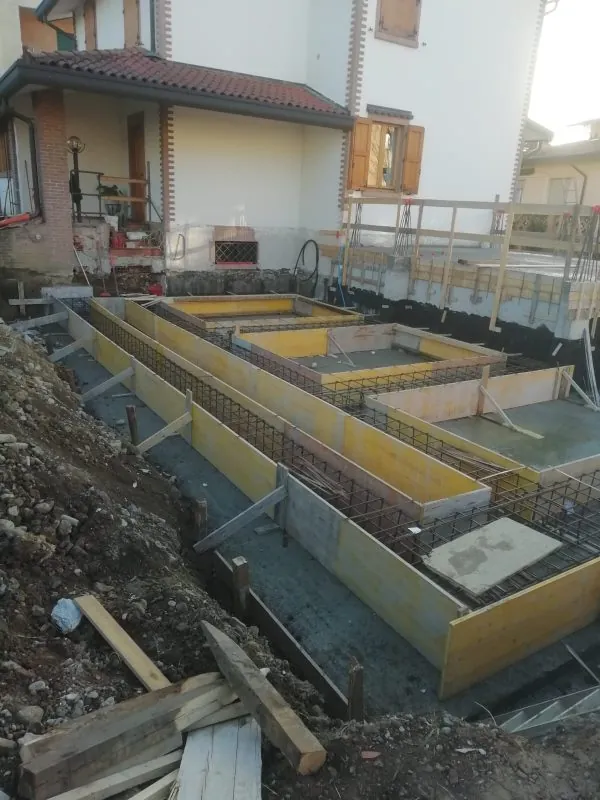 Fondazioni e strutture in cemento armato