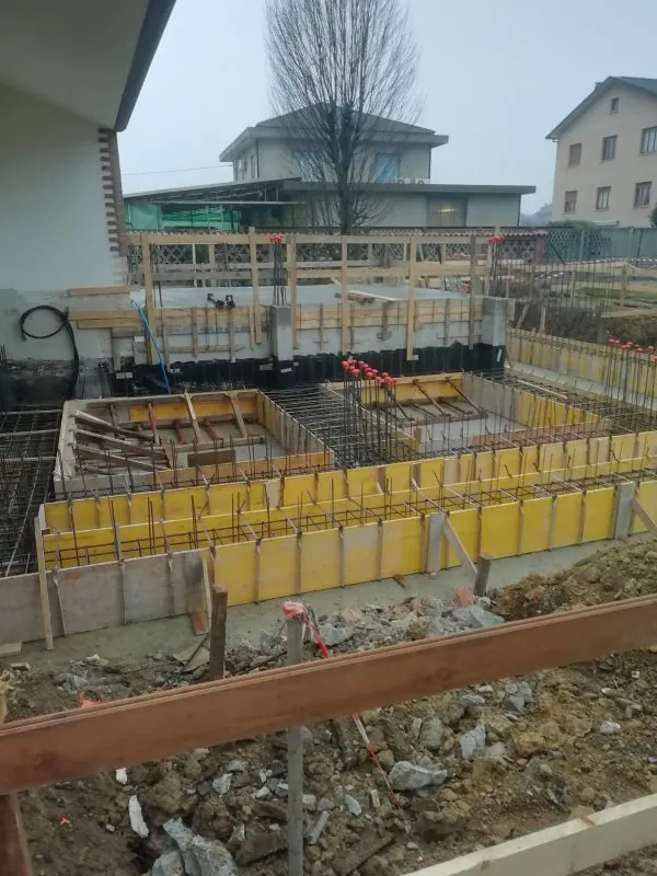 Fondazioni e strutture in cemento armato